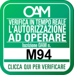 certificazione iscrizione oam M94